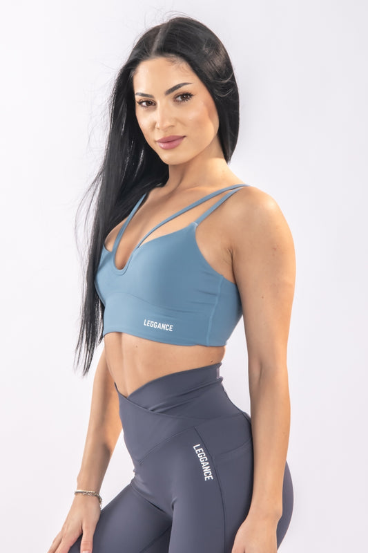 dama GraceFlow Slate-Blue Bra