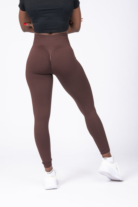 Defines Long Rich-Brown Leggings