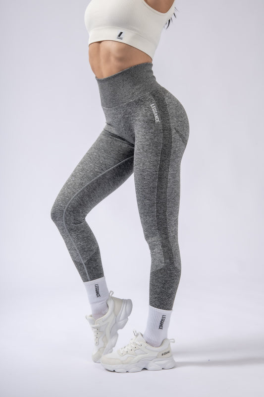 StrongLine Washed-Grey Fitness Leggings