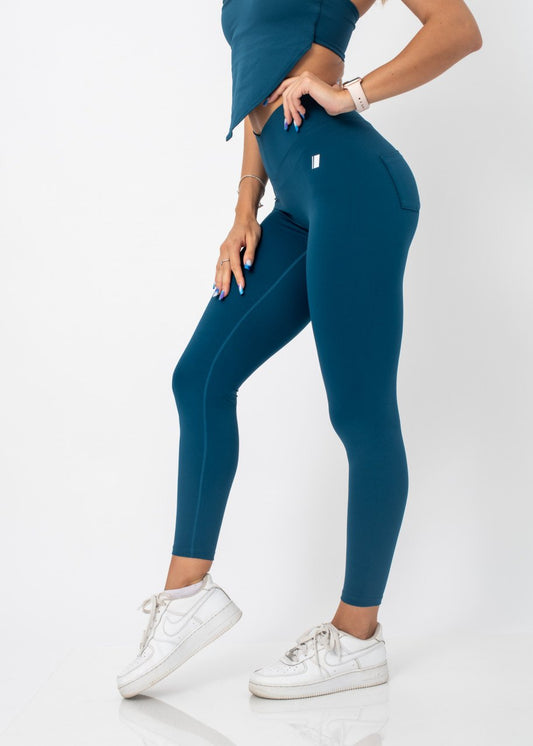 Fitness leggings, Vanity, Moroccan-Blue