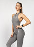 Addicted Grey Fitness Jumpsuit