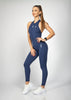 Navy Blue Fitness Jumpsuit